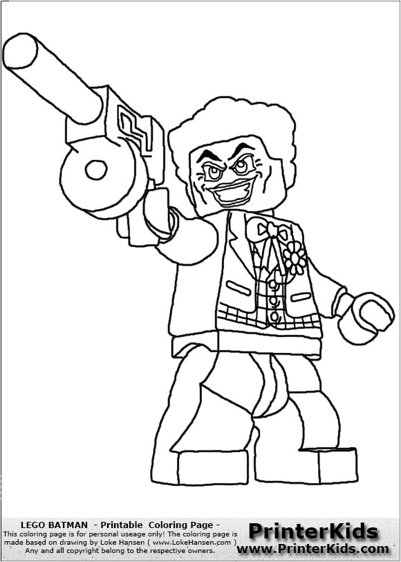 Coloriage Lego Batman 2 A Imprimer Coloriage Lego Batman Joker