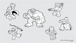 Coloriage Lego Marvel Super Heros Coloring Pages Flowers Gorgeous Ideas Marvel Superheroes Free