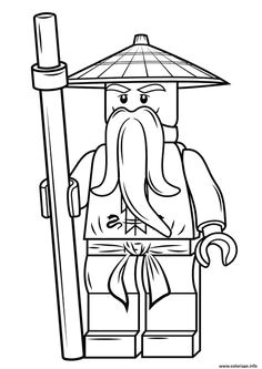Coloriage Lego Ninjago à Imprimer Gratuit Coloring Page Lego Ninjago Lego Ninjago