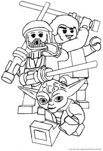 Coloriage Lego Starwars Coloriage Lego Star Wars