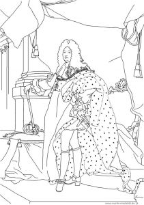 Coloriage Louis Xiv Coloriage Louis Xiv