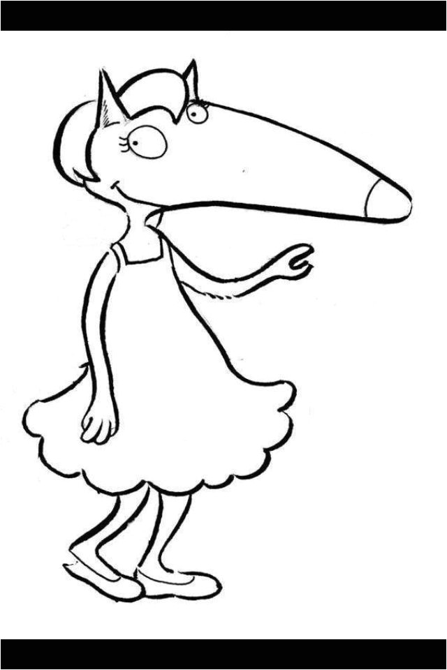 Coloriage Loup Rigolo 127 Best Loup Images On Pinterest