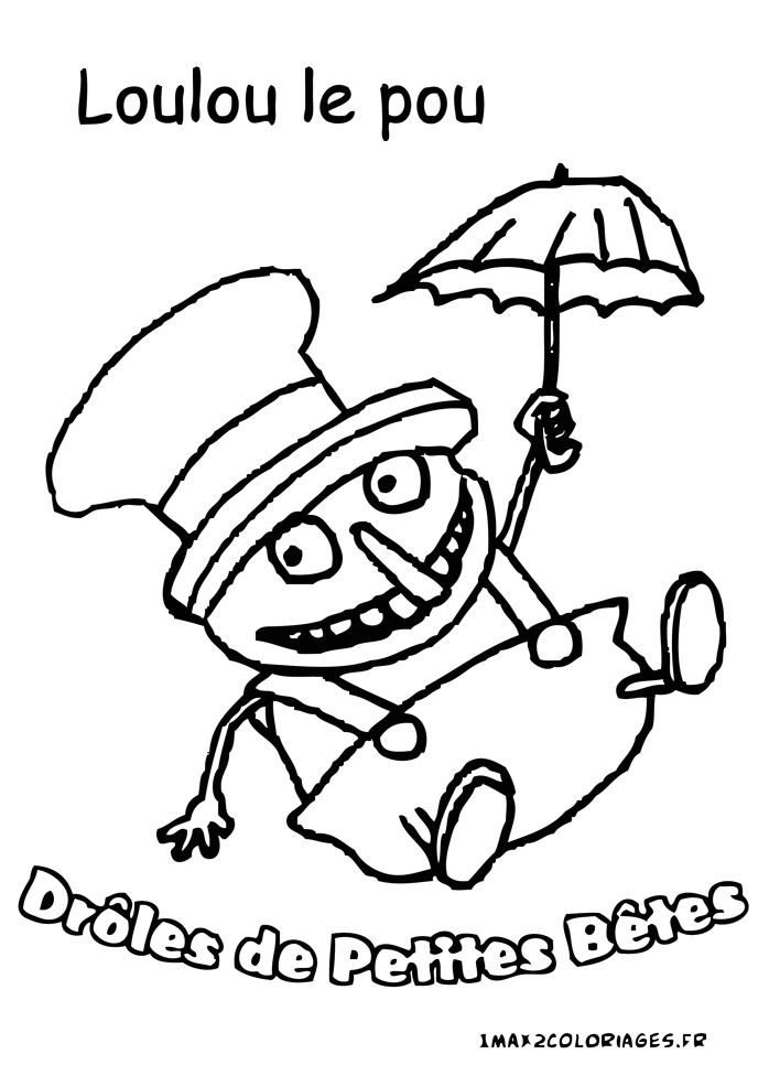Coloriage Lulu Vroumette Coloriage Loulou
