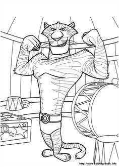 Coloriage Madagascar 3 Coloriage Dessins Dessins   Imprimer Et La Couleur En Ligne