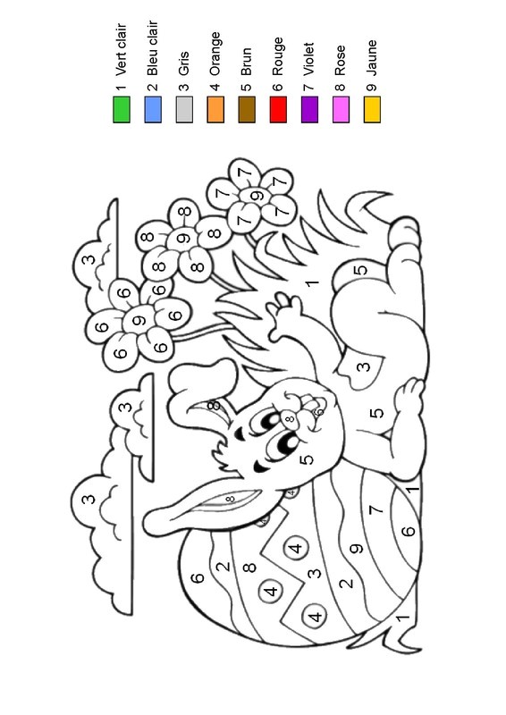 Coloriage Magique Arlequin 28 Dessins De Coloriage Magique Ps   Imprimer