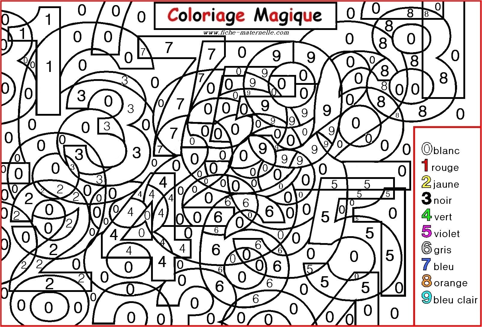 Coloriage Magique Avec Des Chiffres Coloriage Magique Gratuit A Imprimer Coloriage Magique
