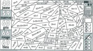 Coloriage Magique Ce1 Calcul Mental Coloriage Magique Grammaire Bizneme Coloriage Magique Ce1 Calcul