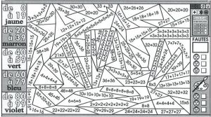 Coloriage Magique Cm2 Difficile Inspiration Coloriage Magique De Paysage