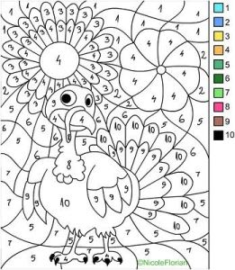 Coloriage Magique Compléments à 10 162 Best Thanksgiving Coloring &amp; Kids Crafts Images On Pinterest