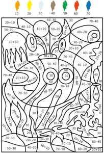 Coloriage Magique Compléments à 10 234 Best Wiskunde Images On Pinterest