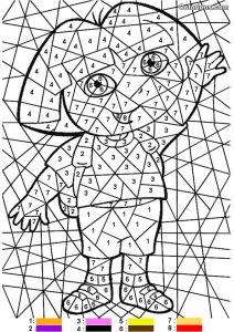 Coloriage Magique De La Reine Des Neiges Coloriage Magique A Imprimer Coloriage Magique 2345