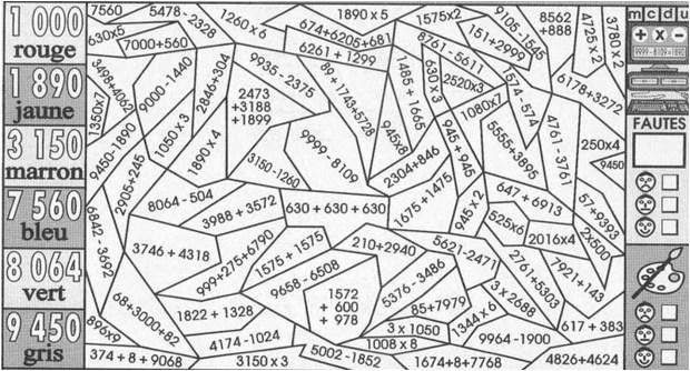 Coloriage Magique Dur Coloriage Magique Mdi Coloriages Magiques Cp Coloriages Magiques