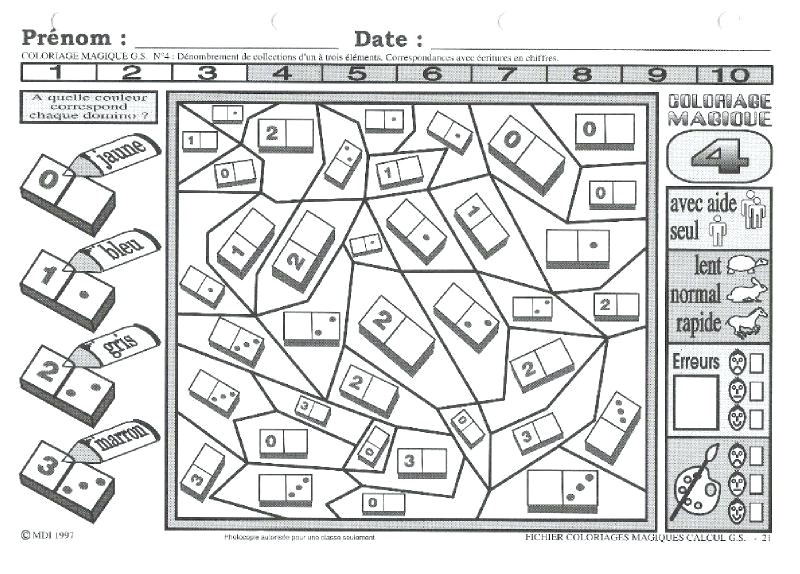 Coloriage Magique Gs Maths Coloriage Magique Lettre Dessin A Colorier Magique Gs Printemps