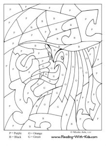 Coloriage Magique Halloween Ce1 Coloriage Magique Halloween Maternelle