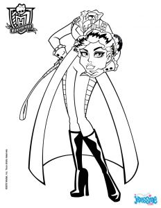 Coloriage Magique Monster High Coloriage Monster High 13 souhaits