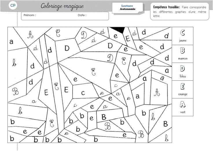 Coloriage Magique ordre Alphabétique 46 Best Coloriages Magiques Images On Pinterest
