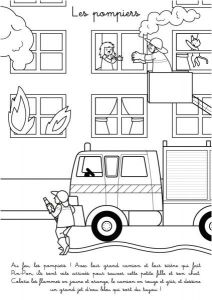 Coloriage Magique Pompier 306 Best Fireman Pompier Images On Pinterest