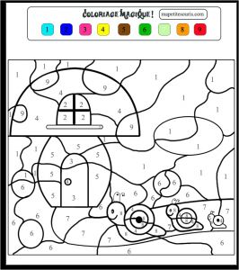 Coloriage Magique Pour Enfant Coloriage Magique 192 Dessins   Imprimer Et   Colorier Page 20