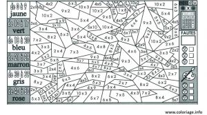 Coloriage Magique Table De Multiplication Ce2 Coloring Pages Line Flowers A Coloriage Magique Cp soustraction