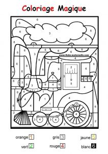 Coloriage Magique Tracteur 66 Dessins De Coloriage Magique Imprimer Sur Laguerche Page 7