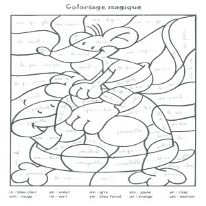 Coloriage Magique Tracteur Coloriage Magique Nature Des Mots Additions tout Long Lecture