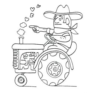 Coloriage Magique Tracteur Coloriage Magique Tracteur Agricole Coloriage Tracteur Avec Fourche
