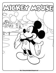Coloriage Maison De Mickey à Imprimer Dessin Coloriage La Maison De Mickey Meublerc