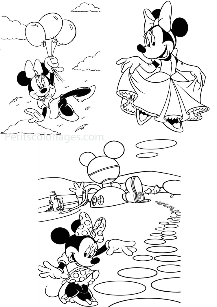 Coloriage Maison De Mickey à Imprimer Unique Coloriage De Robe A Imprimer