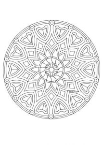 Coloriage Mandala Cm2 Coloriage Mandala Cm2