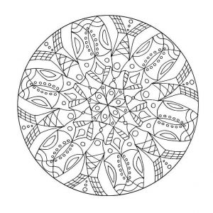 Coloriage Mandala Cm2 Coloriage Mandala Cm2