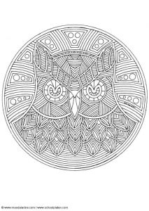Coloriage Mandala Cm2 Coloriage Mandala Cm2
