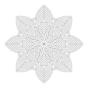 Coloriage Mandala Cm2 Librairie Interactive 40 Mandalas Imprimer