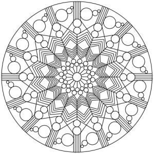 Coloriage Mandala Cm2 Librairie Interactive 40 Mandalas Imprimer