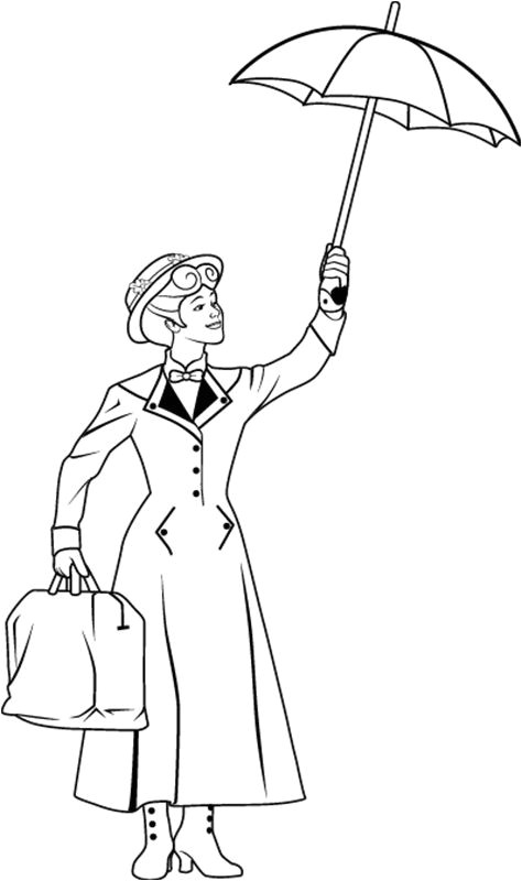Coloriage Mary Poppins 56 Best Mary Poppins Images On Pinterest