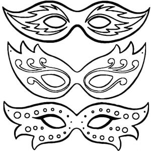 Coloriage Masque Carnaval à Imprimer Coloriage Masques De Carnaval A Imprimer Gratuit