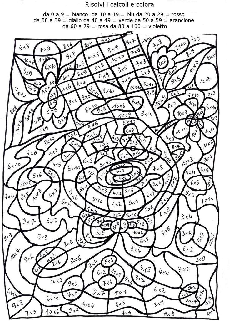 Coloriage Mathématiques Ce1 46 Best Coloriages Magiques Images On Pinterest