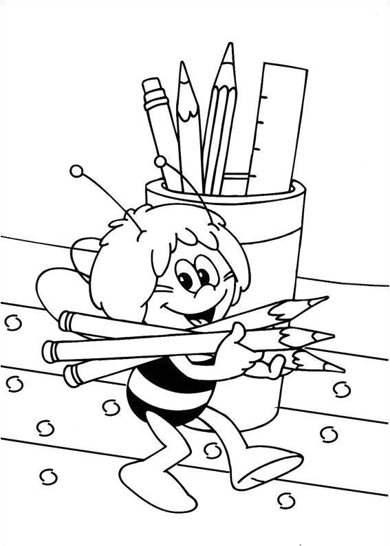 Coloriage Maya L Abeille Gratuit 16 Best Maya L Abeille Images On Pinterest