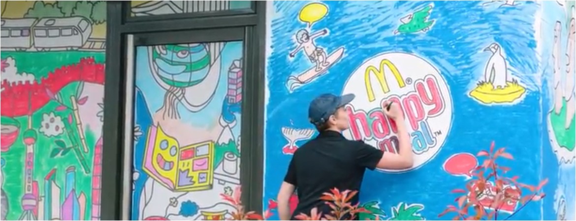 Coloriage Mcdo Vous Pouvez Colorier La Fa§ade De Ce Restaurant Mcdonald S