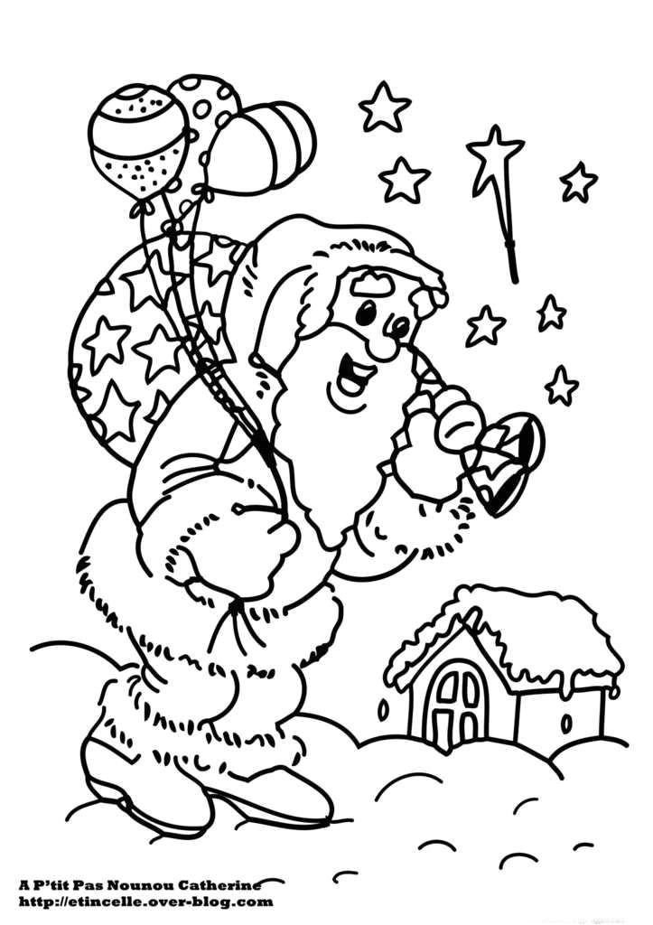 Coloriage Mere Noel 64 Best Coloriage Noel Images On Pinterest