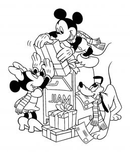Coloriage Mickey Et Minnie à Imprimer Coloriage Minnie Les Beaux Dessins De Dessin Animé Imprimer Et
