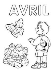 Coloriage Mois D Avril Coloriages T Choupi Et Doudou T Choupi Dans son Lit