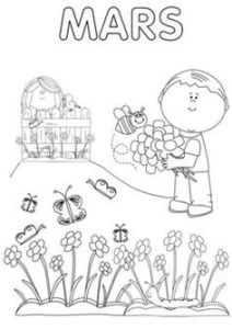 Coloriage Mois D Avril Pin by Nina Delakova On Ð·Ð¸Ð¼Ð° Pinterest