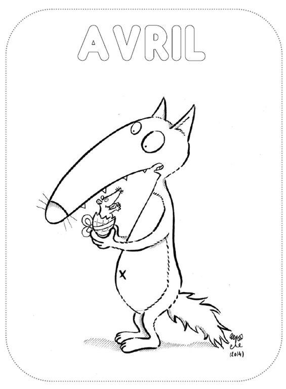 Coloriage Mois De L Année Maternelle Les 384 Meilleures Images Du Tableau Loup Sur Pinterest