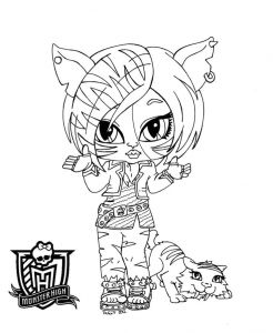 Coloriage Monster High à Imprimer Baby 216 Best Monster High Images On Pinterest