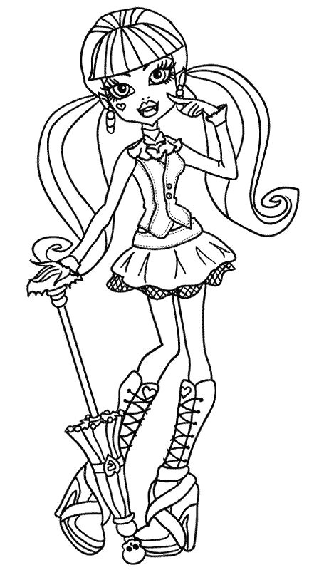 Coloriage Monster High Bébé 20 Best Coloring Bratz Images On Pinterest