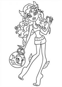 Coloriage Monster High Bébé Free Printable Monster High Coloring Pages for Kids