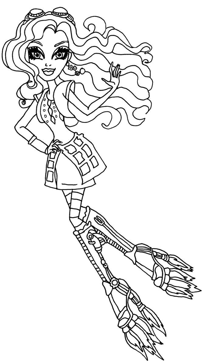 Coloriage Monster High Catty Noir 216 Best Monster High Images On Pinterest