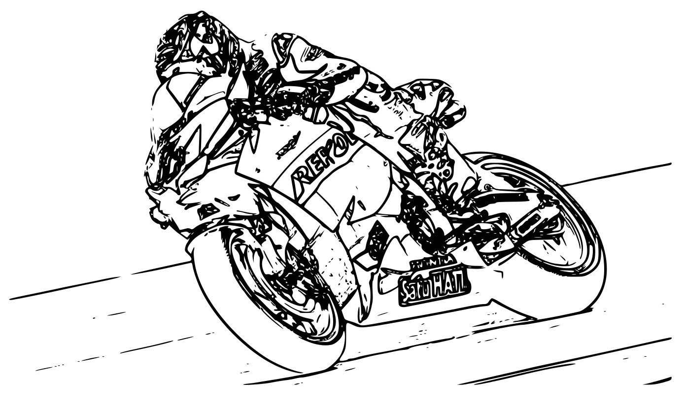 Coloriage Moto De Course à Imprimer Dessin Coloriage Moto Gp
