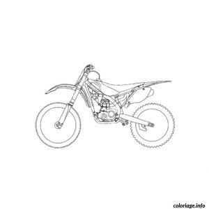 Coloriage Moto Trial Coloriage Moto Trial Jecolorie