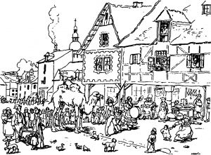 Coloriage Moyen Age à Imprimer Nouveau Coloriage Chevalier Playmobil A Imprimer